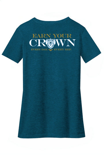 I Reign Women’s V-Neck Tee