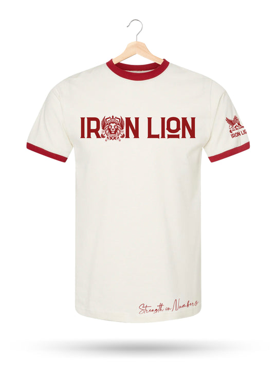 Iron Lion Unisex Ringer Tee